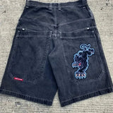 Baggy Denim Shorts Harajuku Y2K Jeans Hip-Hop Vintage Summer