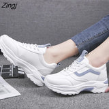 Women Vulcanize Shoes Casual Fashion 2023 New Woman Comfortable Breathable White Flats Female Platform Sneakers Chaussure