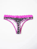 Women's Panties Underwear Women Plus Size Bow Sexy Lingerie Panty Thongs and G String Tanga T-back Seamless String