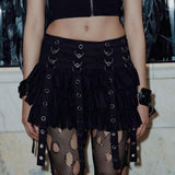 Summer 2023 New Fashion Dark Kuroshio Hot Girls Sexy Slim Net Gauze Cake
