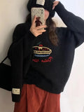 Fruit Cake Jacquard Knit Pullover- Outfit
