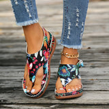 Zingj Women With Large Herringbone Sandals In The Summer Of 2024 Are Popular Flowers With Sloping
