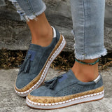 Single Shoes, Tassel, Fashion, Casual Shoes, Happy Shoes, Lazy Shoes, Women's