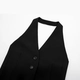 New Summer Dress Bare Back Collar Vest 7926446