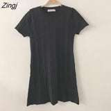 Women Solid Simple All-match Student 5 Colors Fashion Female Ulzzang Sweet Vacation Chic Ins Knitted Leisure Elegant