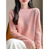 2025 Cross-Win V-Neck Bat Dress Bag Hip Dress Sweater Dress Women's