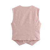 New Two-Color Oblique Cardigan Asymmetrical Fashion