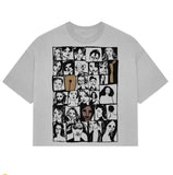 Y2K T-Shirt, Men's Wear, Women's Wear, Vintage Hip-Hop Graffiti, Graphics Printing Street Clothes, Oversized