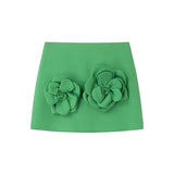New Spring Style Simple Vest With Two Sets Of Floral Decorative