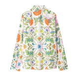 Summer Series Printed Poplin Shirts 2183260 Printed Trousers