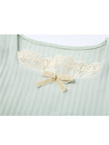 Crop Top Women Summer Casual Fashion Ladies Square Collar T Shirt Basic Sexy Streetwear Ribber Irregular Short Sleeve