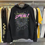 Printed High Street Couple Loose Hooded Sweater Leisure Trousers Sports