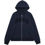 Style Lazy Cardigan Hoodie 2024 Spring And Autumn Oversize Zipper Jacket Couple