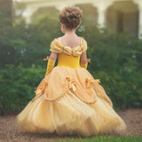Yrs Fancy Baby Girl Halloween Cosplay Costume Beauty And The Beast Dress Carnival Christmas Princess Kids Dresses For