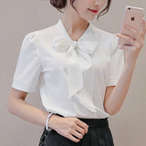The White Shirt With Long Sleeves Of The New Korean Women's Dress In Spring And Summer Of