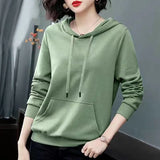 Women Cotton Hoodies Autumn Comfy Autumn Hooded Sweatshirt Women Hip Hop Hoodie Classic Hoody Pullover Tops Clothes