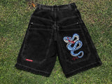 Shorts Y2K Hip Hop 2023 Original Gothic Pocket Baggy Jeans Shorts
