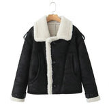 New Women's Fur Coat Special Craft Piece Lamb Wool