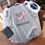 100% cotton cartoon printed short sleeve T-shirt women loose tops Summer streetwear O-neck sweet girls tee shirt