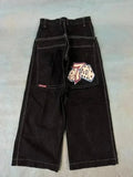 Year's Popular Style Graphics Jeans Y2K Hip-Hop Loose Jeans For Men And Women