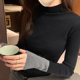 Half-High Collar Hit A Thick Long-Sleeved Sweater With A New Style Of Foreign Style In Autumn And