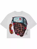 Y2K T-Shirt, Men's Wear, Women's Wear, Vintage Hip-Hop Graffiti, Graphics Printing Street Clothes, Oversized