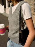 Twist Sweater Vest- Outfit