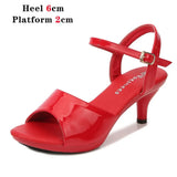 Voesnees Sandals Women Shoes Size 43 Thin Heels Summer Naked Color Peep Toe High Heels Sexy Nightclub Party Slides Heels