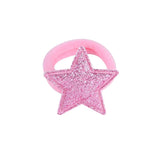 Crown Star Princess Elastic Hair Bands For Girls Boutique Hair Rope Children Hair Accessories Hair
