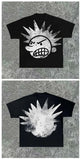 Wear Y2K Clothing T-Shirt Men's And Women's Hip-Hop Cartoon Printed T-Shirt Gothic Super Cotton Short