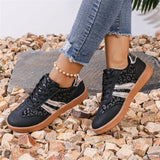 Shoes Women 2025 New Large-Size Thick-Bottomed Color Casual Low-Help Sports Single
