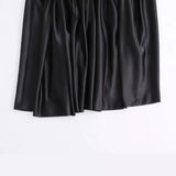 Spring Style Spliced Slim Velvet Suspender Dress