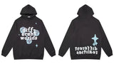 Skull Print Hooded Hoodie Ins Trendy Men's High Street Hoodie In Spring And