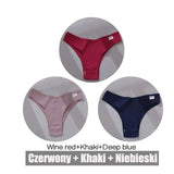 Sexy Women's Panties Cotton Brazilian Underwear Women V Waist Women's Thong Female Underpants Intimate Lingerie