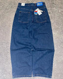 Street Clothing Jeans Y2K Pants Hip-Hop Embroidered Jeans Loose Jeans