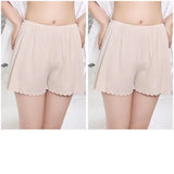 Shorts Safety Pants Women's Anti-empty Leggings Thin Home Shorts Without Curling Ice Silk Breathable Women