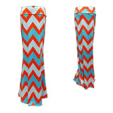 Spring Summer A-Line Elastic High-waist Long Pencil Skirt for Women 2023 Printed Maxi Skirt Faldas Largas Mujer Para