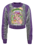 And Winter Vintage Jacquard Embroidery Pullover Knitted Sweater Women's Korean Fashion Versatile Female Casual