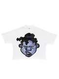 Original Sufu Ancient Animation Head Printed Graphics T-Shirt Y2k Blouse Street Oversized T-Shirt Gothic Animation Short