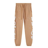 Printed High Street Couple Loose Hooded Sweater Leisure Trousers Sports