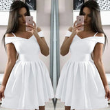 Zingj Women's New One-Line Collar Sling With Large Hem Waist Pleated Dress Hot Style