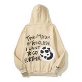 Skull Print Hooded Hoodie Ins Trendy Men's High Street Hoodie In Spring And