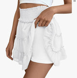 Yoga Clothes 100 Folding Skirt Women High-Waist Sports Short Skirt Dry Outdoor Anti-Walking Tennis