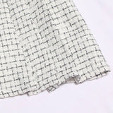 Bleed Dress Woman 2025 Winter New Korean Version Of The Splicing Double Buckle Pressure Folding Anti-Light Skirt
