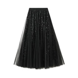 Sema Yarn Half-Dress Woman Hanging Super Fairy Yarn Cover Across The Big Swing A Word Long Skirt