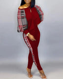 Independent Station Popular Style New Fashion Printing 2-Piece Suit Women's