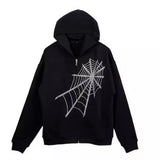 New Hoodie Jersey Women Loose Street Sports Zipper Open Shirt Y2k Coat