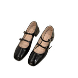 Zingj Women's Shoes 2023 New Summer French Night Black Spring And Autumn Single