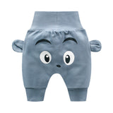 Cute Pants Boys Girl Cartoon High Waist Protection Belly Children Toddler Spring Autumn Winter Newborn Warm Velvet
