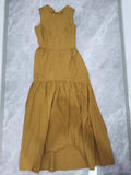 Spring Style Hollowed-Out Pleated Dress